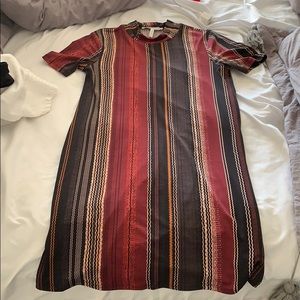 multicolored BCBGeneration Dress